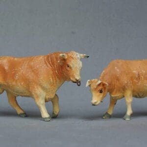 Britains/Herald Jersey Breed Bull & Cow - Matching Pair