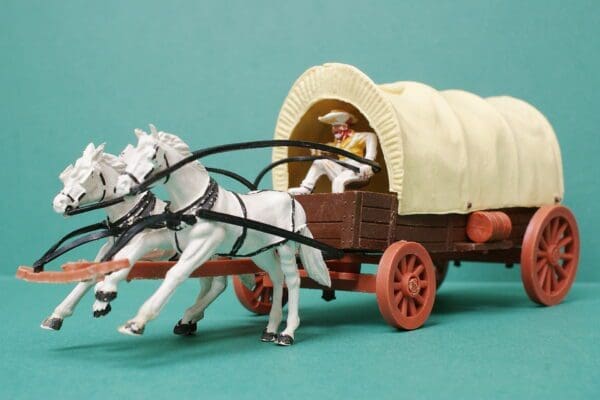 Timpo Covered Wagon - Early 1st Issue - Complete!