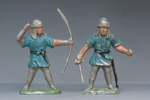 SOLD Speedwell Soldiers from Robin Hood Series - TEAL Blue