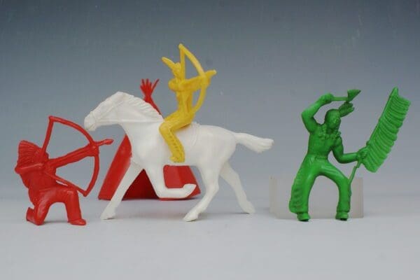 SOLD Timmee Western Set 60mm American Indians