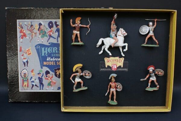 Herald Trojan Warriors Box Set - Great Condition!
