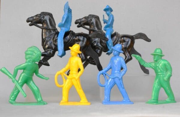 SOLD Lido Copies Cowboys & Indians - Polystyrene 'ENGLAND'