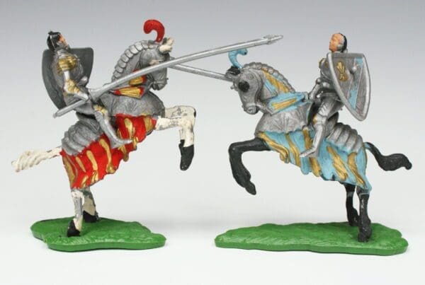SOLD Cherilea Baronial Knight (Blue Livery) - Image 3