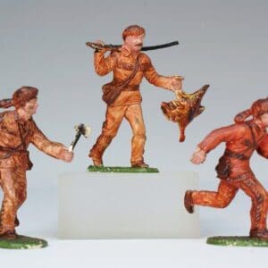 SOLD Marx UK 50mm Frontiersmen x 3 Figures