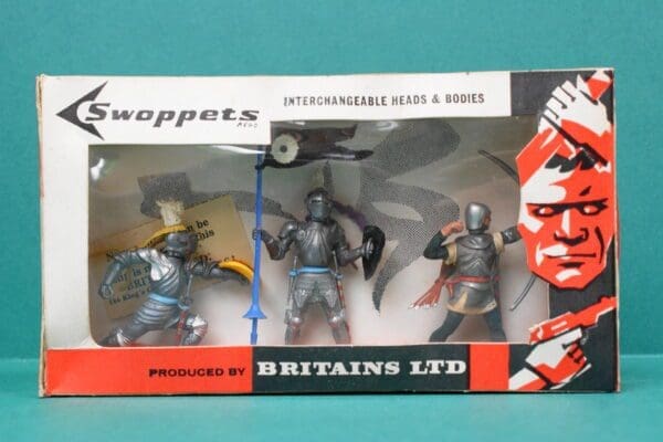 Swoppet Knights 3 Figure Window Box