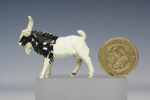 SOLD Herald Billy Goat WHITE Plastic Variant
