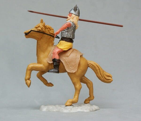 SOLD Timpo Mounted Viking, Throwing Spear