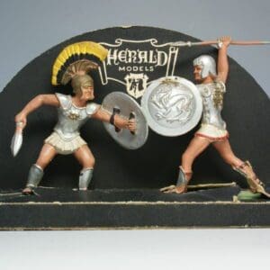 SOLD Trojan Warriors Display Card