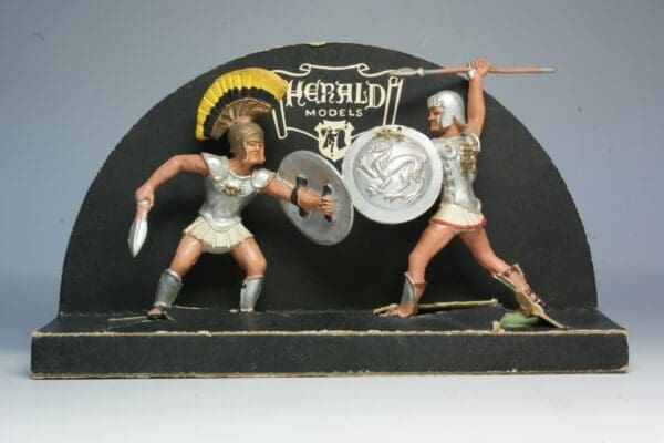 SOLD Trojan Warriors Display Card