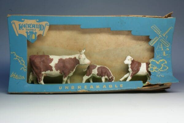 SOLD Zang Cow & Calves Display Carton