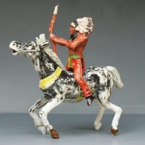 SOLD Cherilea Mounted Indian (Plastic 60mm)