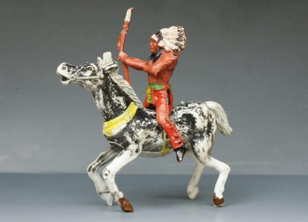 SOLD Cherilea Mounted Indian (Plastic 60mm)