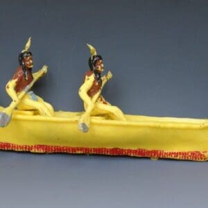 SOLD Cherilea Plastic Indian Canoe