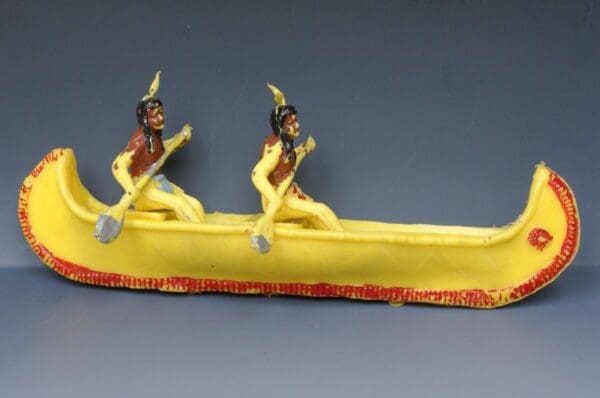 SOLD Cherilea Plastic Indian Canoe