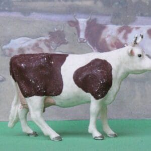 SOLD Herald Ayrshire Cow Standing (Textured)