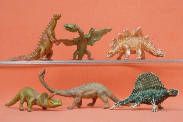 Cherilea Prehistoric Animals - RARE Full Set of 6