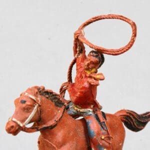 SOLD UNA Mounted Cowboy Lassoing (Herald copy)