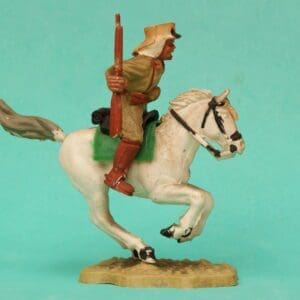 SOLD Timpo Solid Plastic Mounted Legionnaire