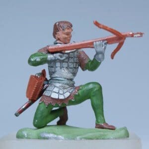 SOLD Swoppet C15th Knight Cross-bowman REVERSE Paint Scheme