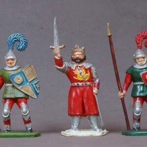 SOLD Lone Star Knights (King) - WHITE Plastic !