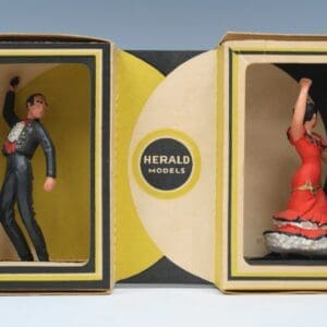 SOLD Herald Spanish Dancers - RARE Twin Cartons!