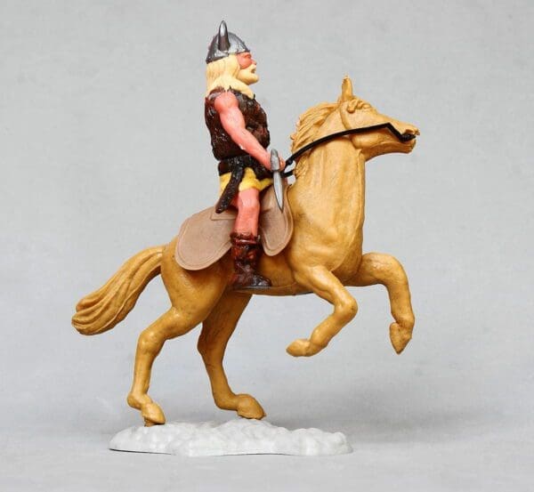 SOLD Timpo Mounted Viking, Battle-axe in Lowered Arms