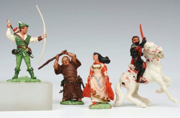 SOLD Herald Robin Hood Figures Part-set