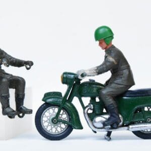 SOLD Britains Triumph Motorcycle Dispatch Riders