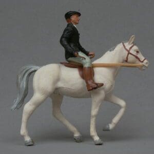 SOLD Britains Male Rider and WHITE PVC Horse!