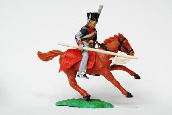 SOLD Timpo Battle of Waterloo British Mounted Lancer