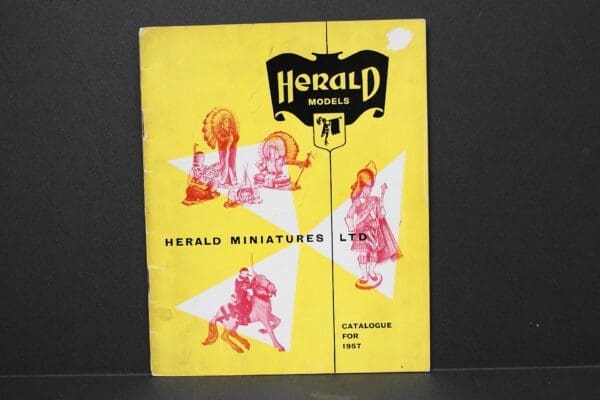 SOLD Herald ORIGINAL 1957 Catalogue - RARE!