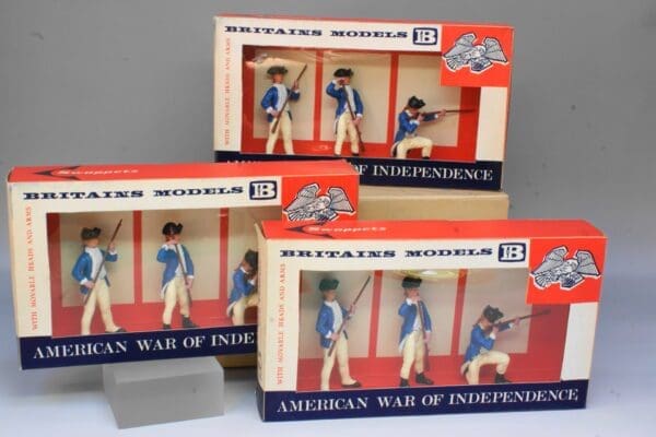 SOLD Swoppets AWI Trade Pack of American Infantry