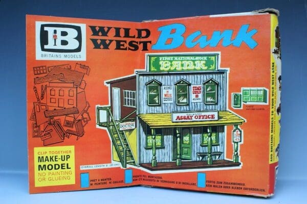 SOLD Britains National Bank Make-up Building - Boxed