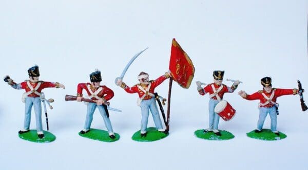 SOLD Timpo Battle of Waterloo British Infantry #1