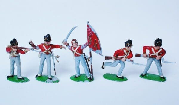 SOLD Timpo Battle of Waterloo British Infantry #2
