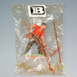 SOLD Herald Labourer (Red Shirt) with 4 Tools