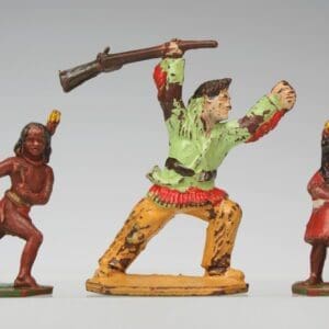 SOLD Lone Star Davy Crockett & Indian Children