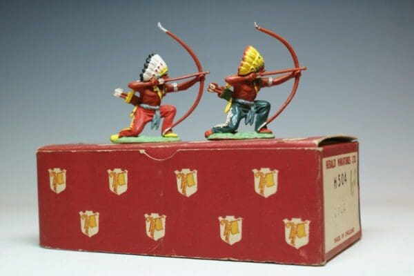 Herald Zang Indian with Bow Trade Box