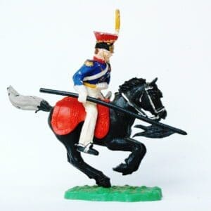 SOLD Timpo Battle of Waterloo French Mounted Lancer