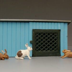 SOLD Britains Rabbit Hutch Livestock Building - Mint!