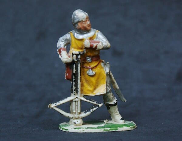 SOLD Cherilea 54mm Sheriff's Man-at-Arms - WHITE Plastic