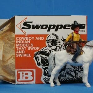 SOLD Swoppet Mounted Resting Cowboy (2nd Series)