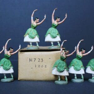 Herald Corps-de-Ballet (GREEN) Early Trade Box