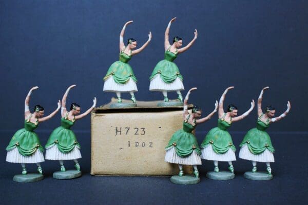 Herald Corps-de-Ballet (GREEN) Early Trade Box