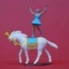 SOLD Charbens Circus Equestrienne - Light Blue Variant