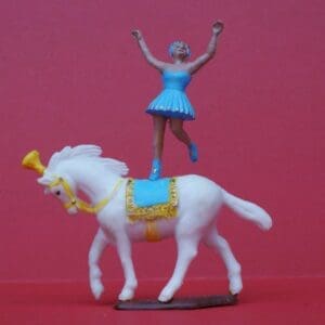 SOLD Charbens Circus Equestrienne - Light Blue Variant