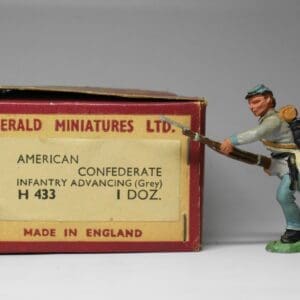 SOLD Confederate Infantry Advancing 'Rahere' Trade Box