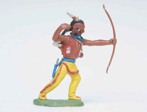 Swoppet Indian Brave with Bow - ROYAL BLUE Belt