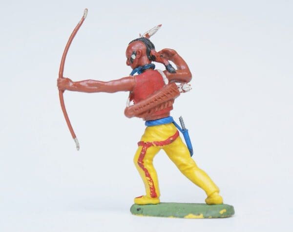Swoppet Indian Brave with Bow - ROYAL BLUE Belt - Image 3
