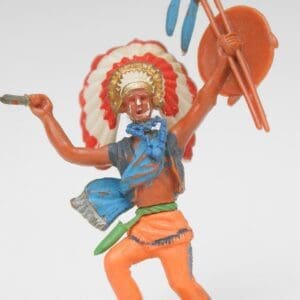 Swoppet Indian Chief with Dagger - SAGE GREEN Belt